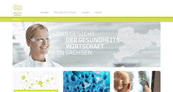 Desktop Screenshot of healthy-saxony.com